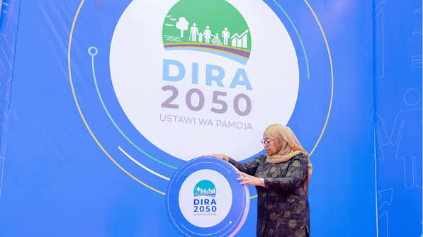 Rais Samia Suluhu Hassan akizindua Dira 2050